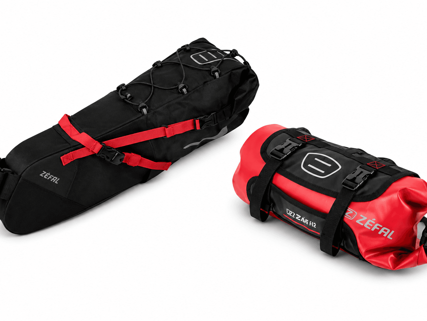 Sacoche selle + sacoche guidon pour bikepacking
